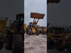 196 KW CAT966 Tweedehands wielladers 7,1 m3 capaciteit met Cat C9.3B motor