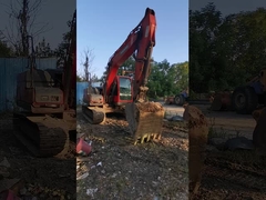 DX150 Gebruikte Doosan graafmachine 14100kg Gewicht Krachtig Met 0,58m3 emmer